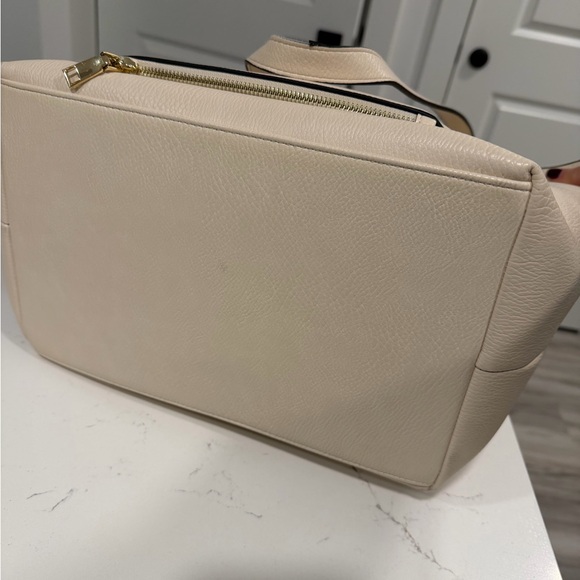 Poppy & Peonies Go Getter Tote in Cream - Picture 6 of 7